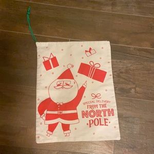 Canvas Christmas bag